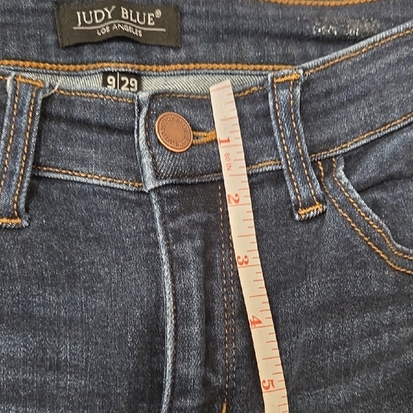 Judy Blue Dark Indigo Flare Jeans - Picture 7 of 16